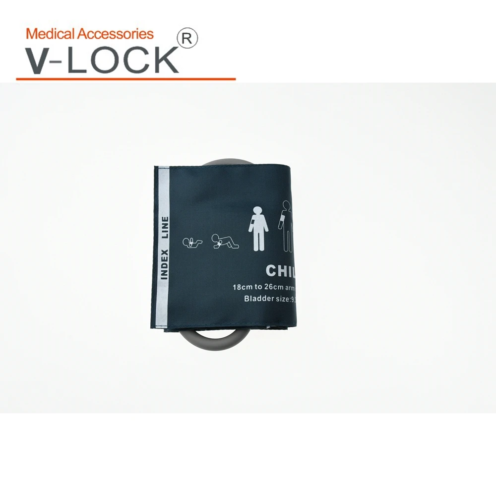 Манжета для измерения кровяного давления рук ребенка одна трубка нейлоновый