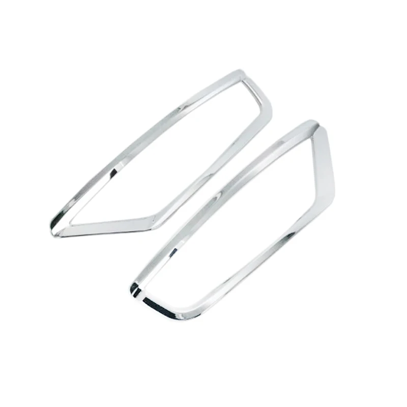 2 шт. автомобильный корпус ABS Хромированная накладка задняя лампа заднего