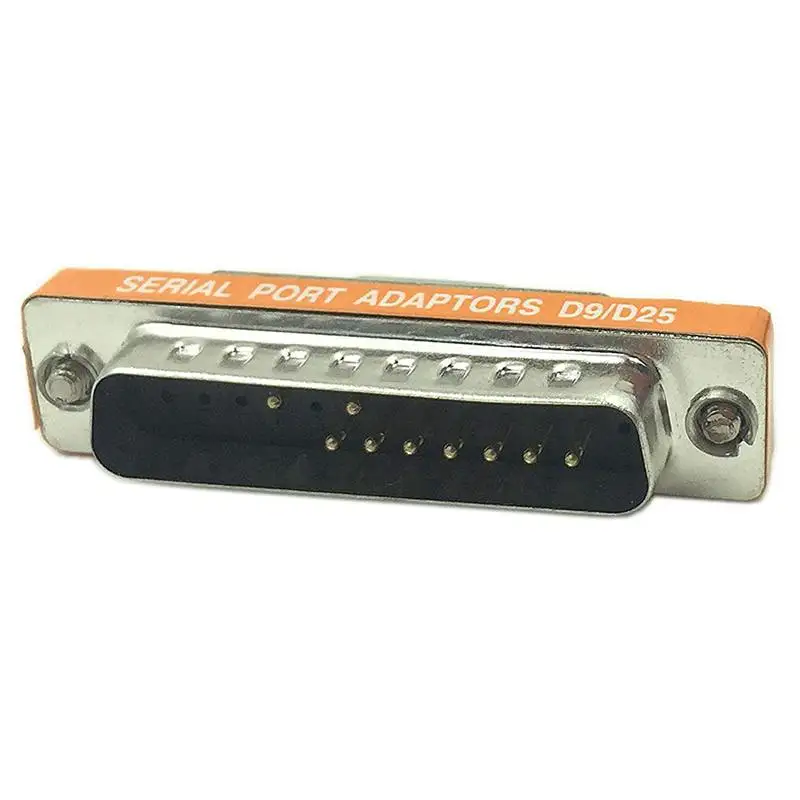 DB9 Female to DB25 Male Mini Serial Port кабель адаптер Gender Changer| |