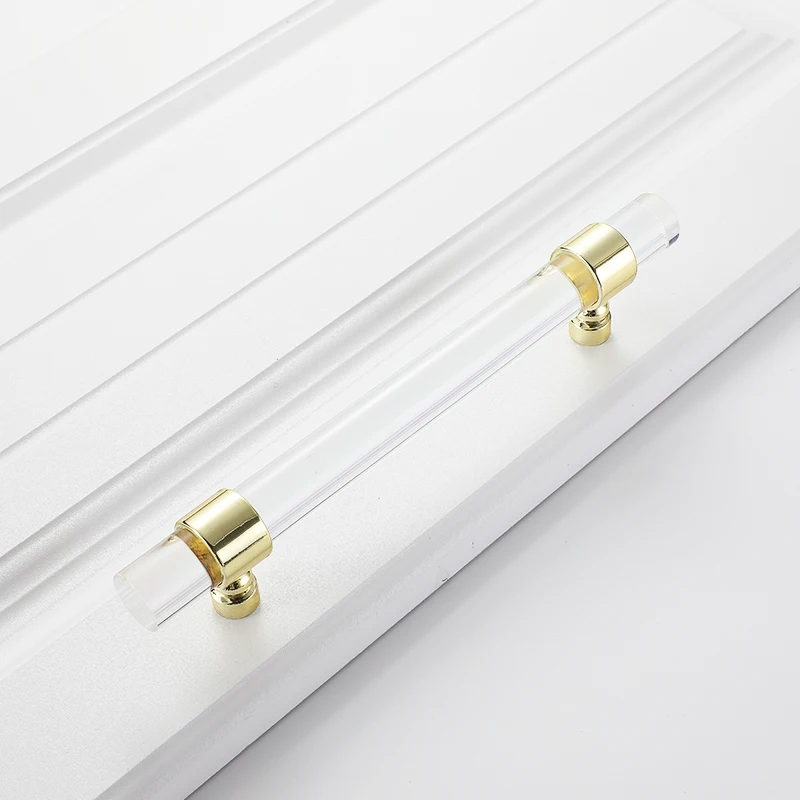 Современные акриловые дверные ручки ручка для ящиков шкафов кухонный шкаф ящика