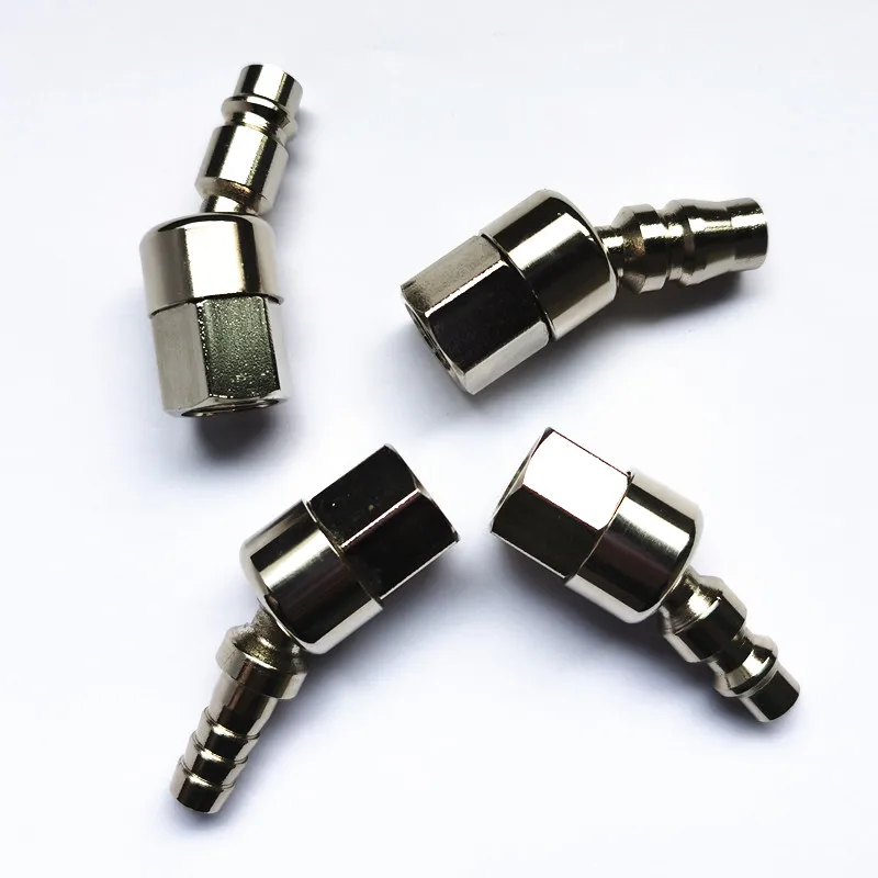 2 шт. быстросъемный универсальный соединительный воздушный фитинг для пар поток