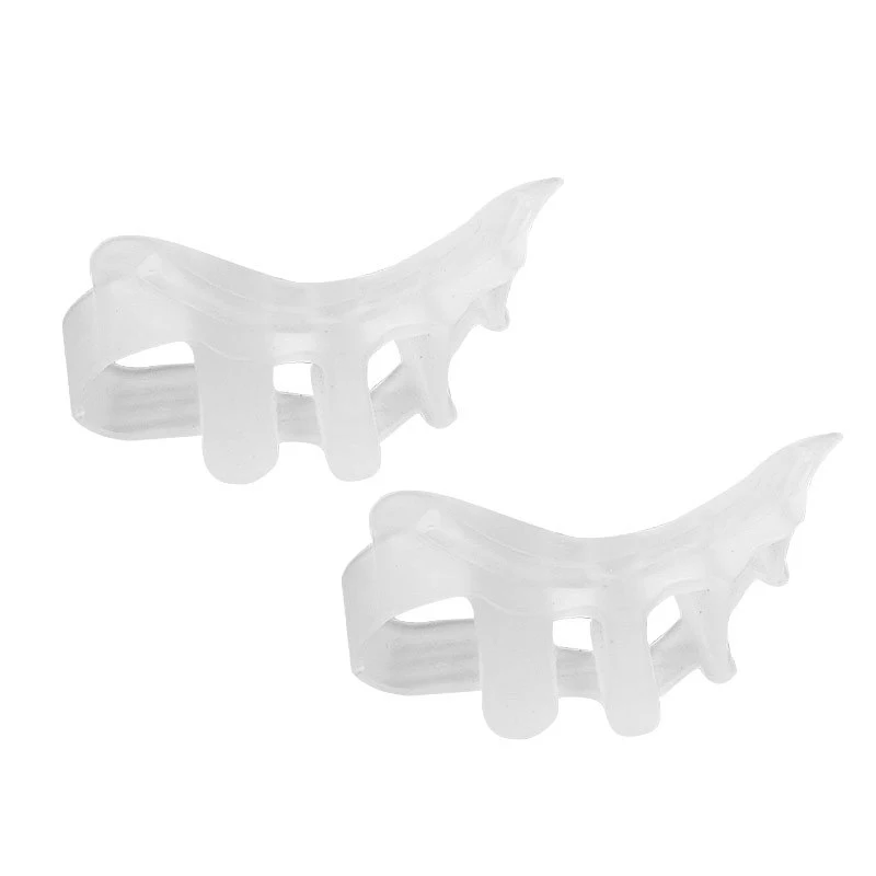 

2Pairs Toe Separator Separateur D'orteil Finger Hallux Valgus Manicure Bones Overlapping Correction Rehabilitation Corrector