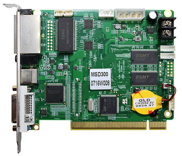AMS-LTB200 светодиодный блок отправителя с 4 шт. Linsn ts802d 802d novastar msd300 colorlight s2