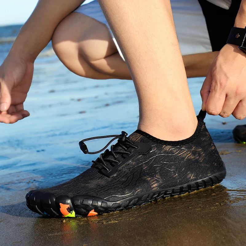 

ADD-WHTAP Hiking Trekking Water Shoes Non-slip Drain Wear-resistant Comfortable Breathable Quick Dry Soft Climbing Jogging Beach