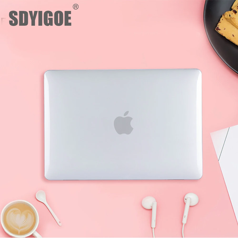 Чехлы для ноутбуков с кристаллами MacBook touchbar pro16 13/15 дюймов A2159 A1989 A1932 A2179A1708 чехол