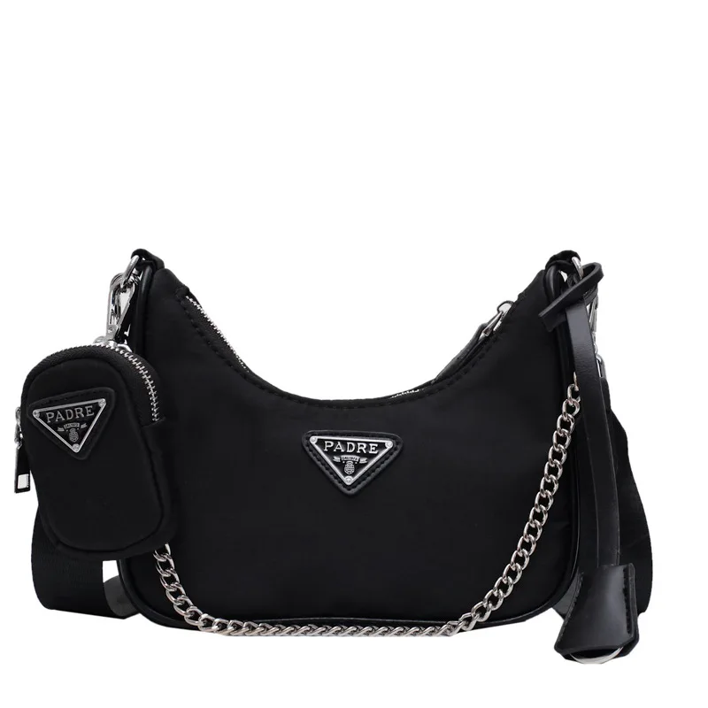 

Hot sale red foreign style women's bag fashion versatile small group armpit bag with retro dumpling crescent bag mini backpack