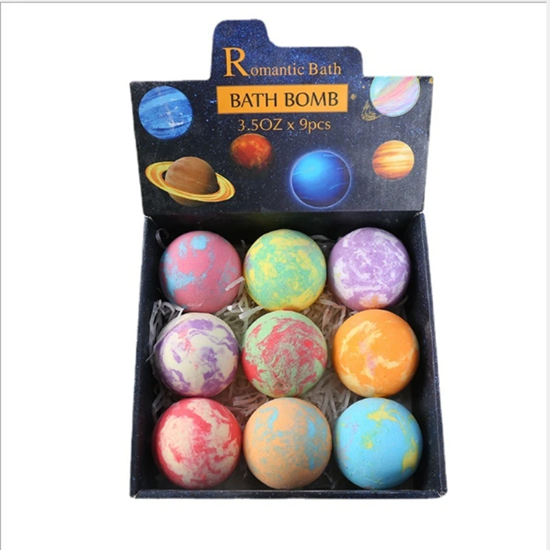

Соль для ванны шаровой шарнир комплект Ванна взрыв мяч чистый пузыря пена для ванны мяч соль для ванны с Соль для ванн для ухода за телом сол...