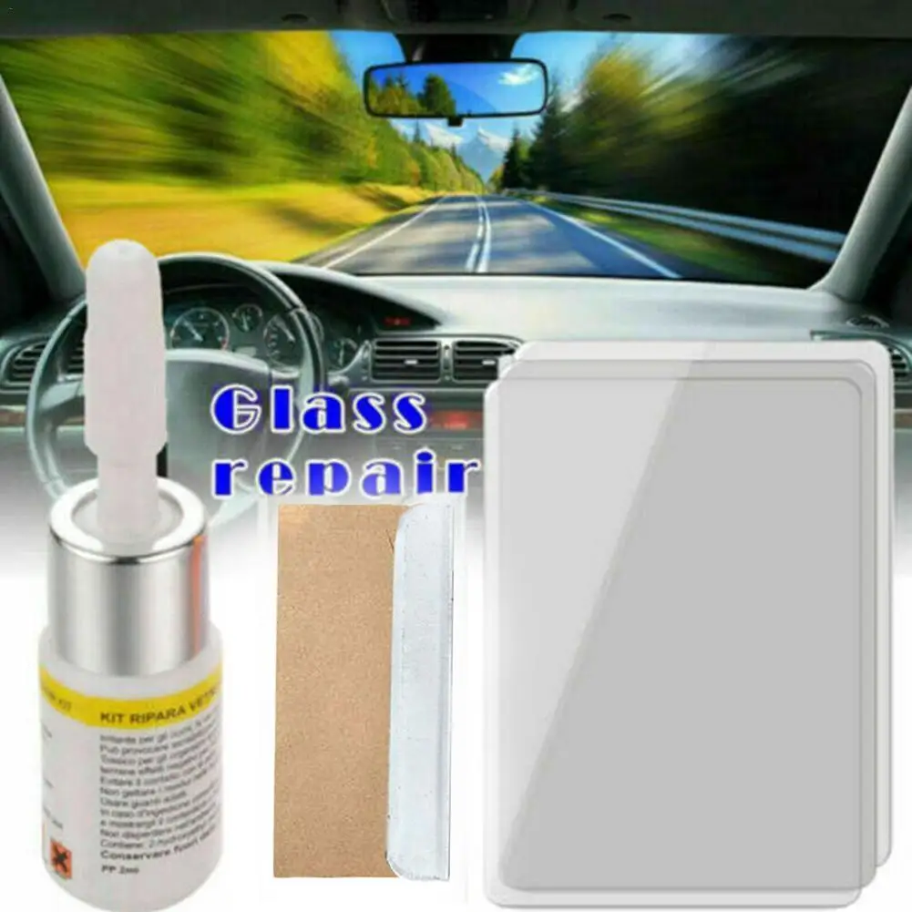 

Car Glass Repair Tool Windshield Repair Agent Car Cracked Glass Cracked Scratch Portable Repair Tool