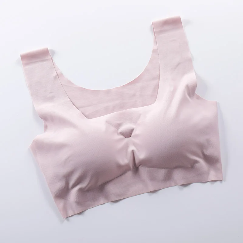 Женский бюстгальтер для фитнеса пуш ап майка Топ без косточек спортивный с