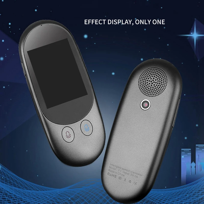 Intelligent Electronic Translator Real-Time Multi-Language Translation Tool Support Photo For Travel Abroad | Электроника