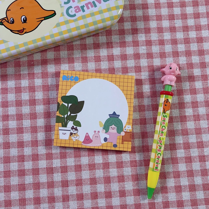 80 листов в упаковке милые корейские Симпатичные блокноты для записей виде