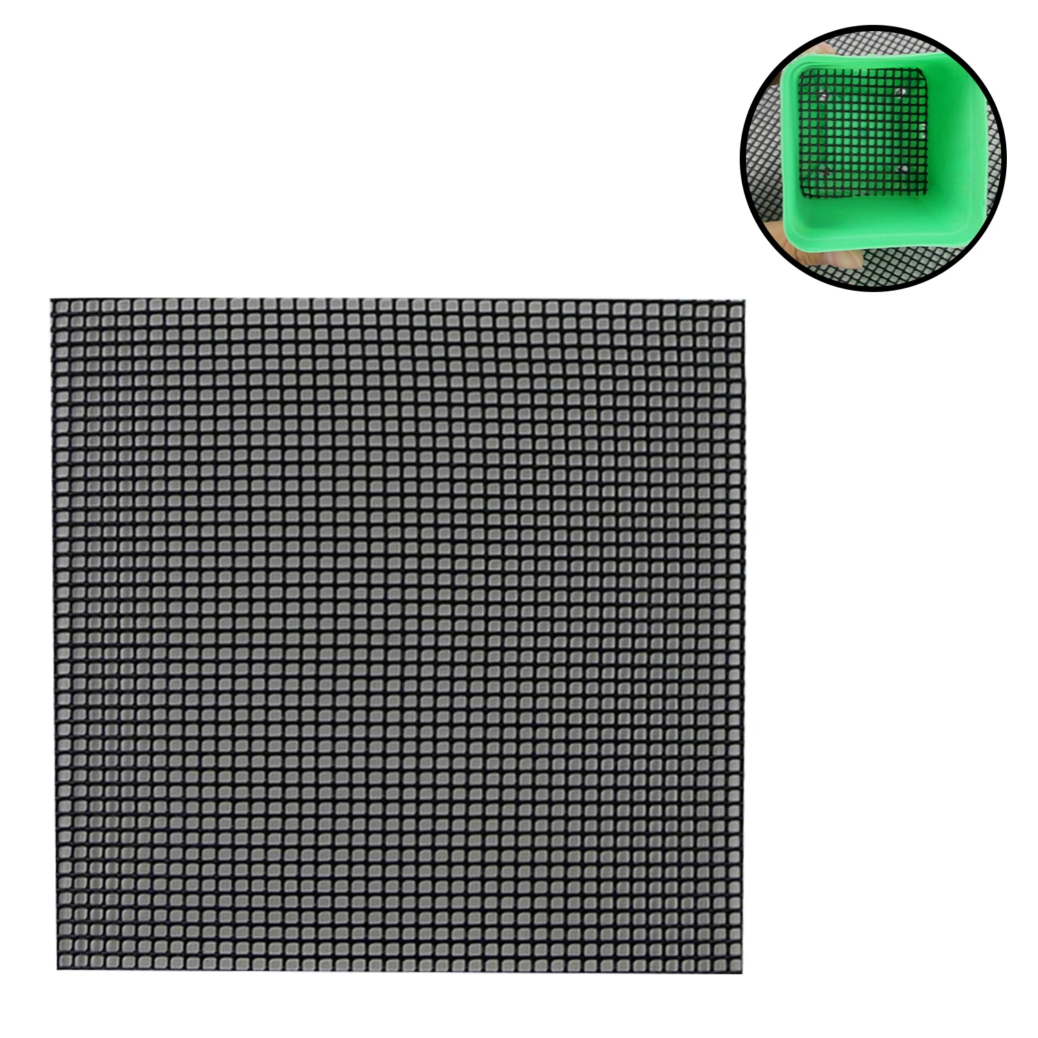 Сетчатая подкладка с отверстиями для цветочных горшков 10 шт.|Цветочные горшки и