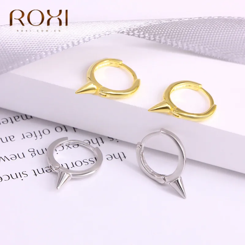 Женские и мужские серьги-гвоздики ROXI маленькие спиральный для хряща ювелирное