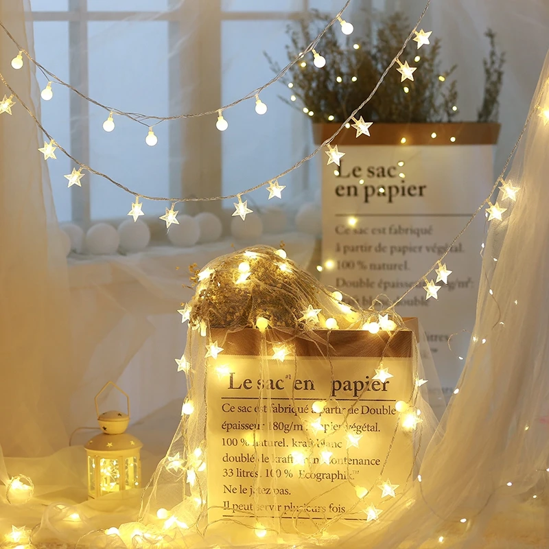 Гирлянда с 20 светодиодами 2 м питанием от USB|Светодиодная лента| |