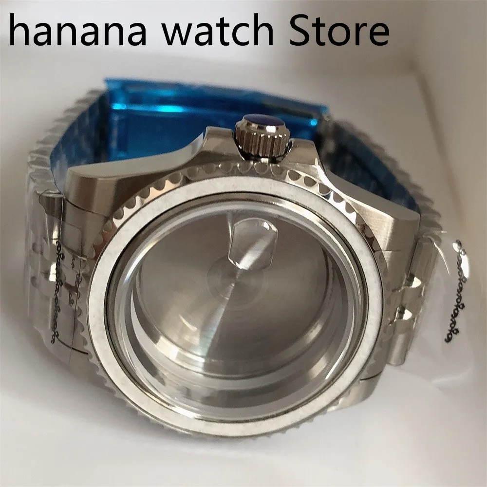 40 мм сапфировое стекло твердый 904L нержавеющая сталь тонкий корпус подходит для