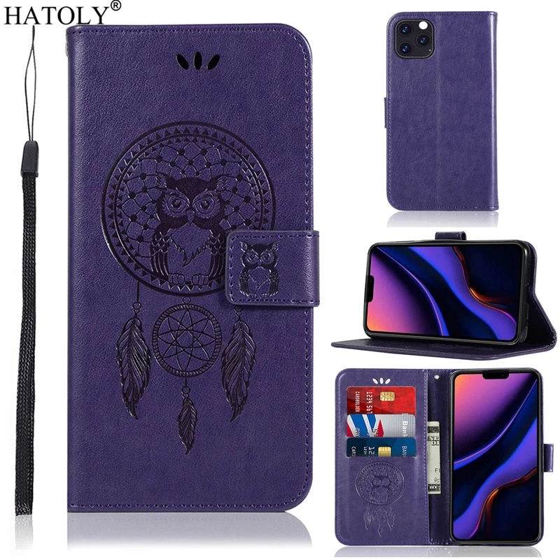 Чехол для iPhone 11 Pro модная ударопрочная сумка телефона мягкий чехол книжка с