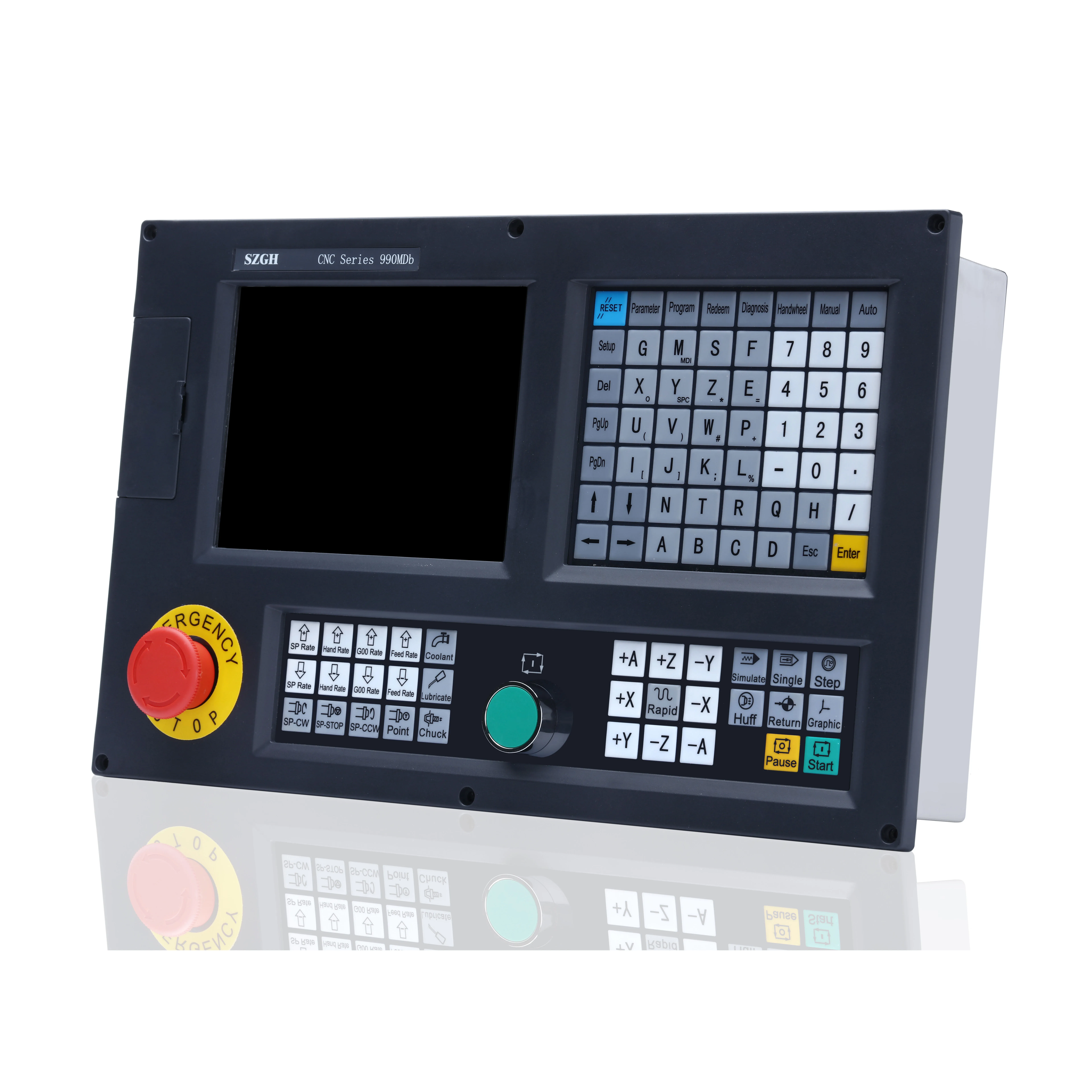 Новая версия 3 оси ЧПУ контроллер для фрезерного станка CNC990MDb с G код