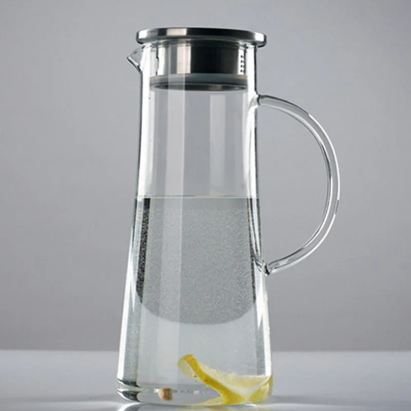 

High boron silicon glass cold kettle Large-capacity steel cover cool kettle