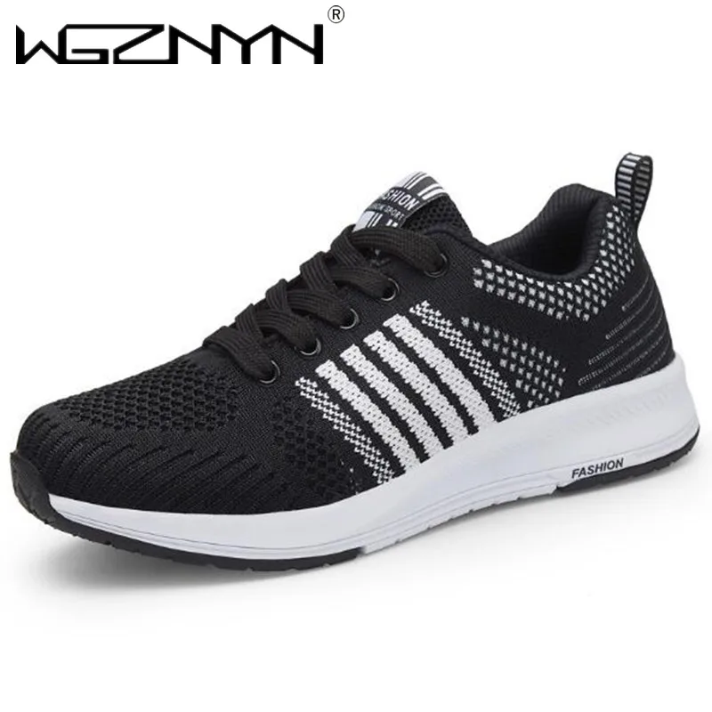 

Brand Women Sneakers Breathable Mesh Sports Shoes Women Lace-up Anti-slip Gym Shoes Ladies Tennis Feminino Trainers Jogging Shoe