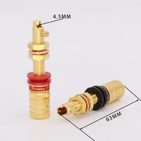 high end performance long binding posts 838 l speaker terminal connector