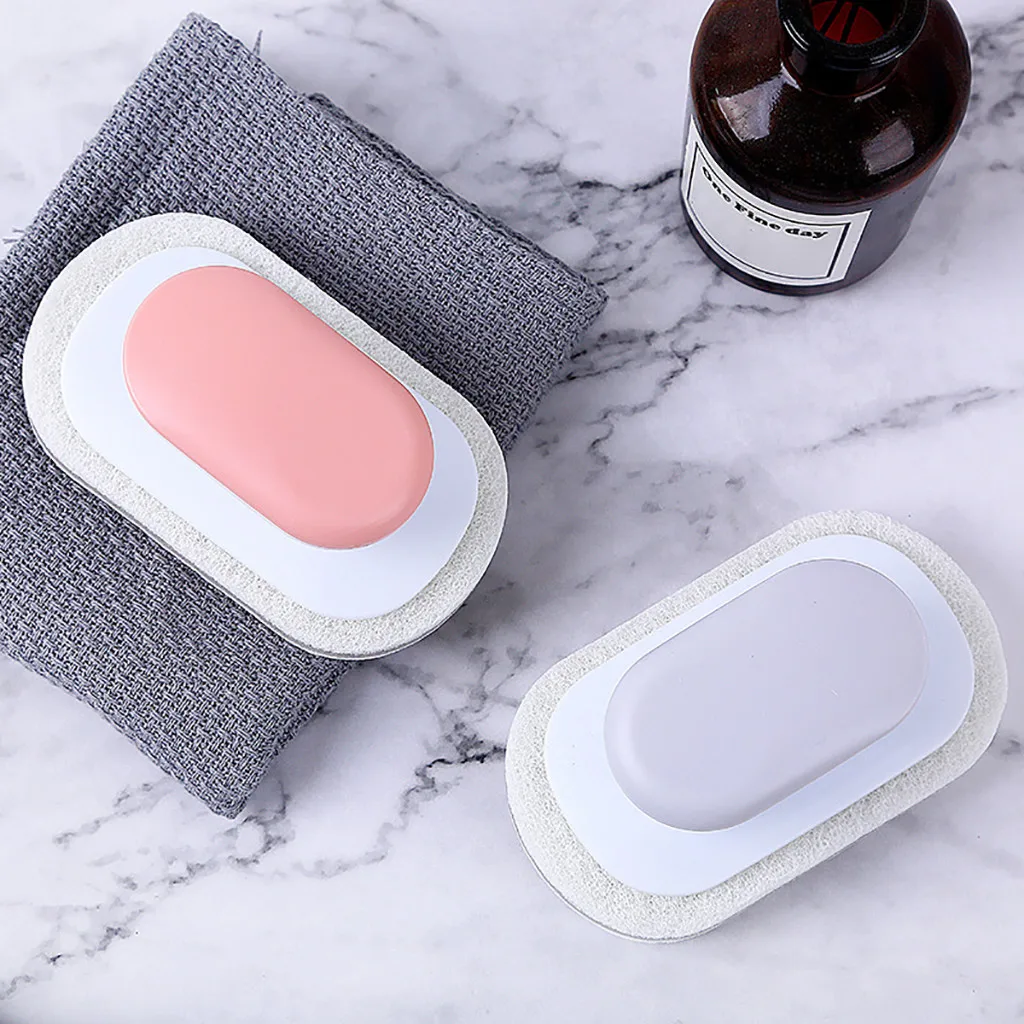 1PC Sponge Carborundum Brush Kitchen Washing Magic Strong Decontamination Househeld Nano Emery Rust Removing Tool @ | Дом и сад