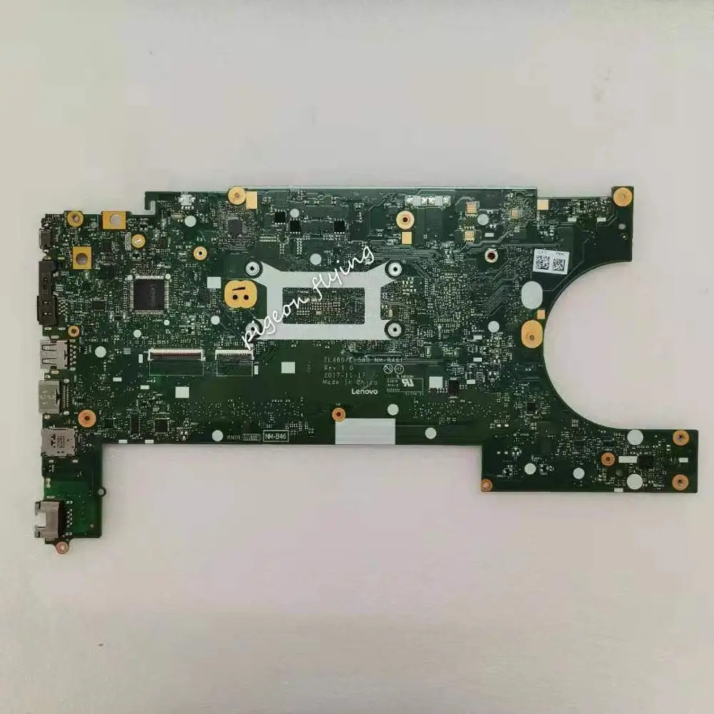 for lenovo thinkpad l480 l580 laptop motherboard el480 el580 nm b461 mainboard cpu i3 8130 fru 02dc301 100 test ok free global shipping