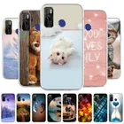 Чехол для Tecno Spark 6 Go, милые Чехлы для Spark 6 Go 5 Air GO 2020 Camon 15 Air Premier Pouvoir 4 Pro, чехол с котом, мягкий чехол из ТПУ s