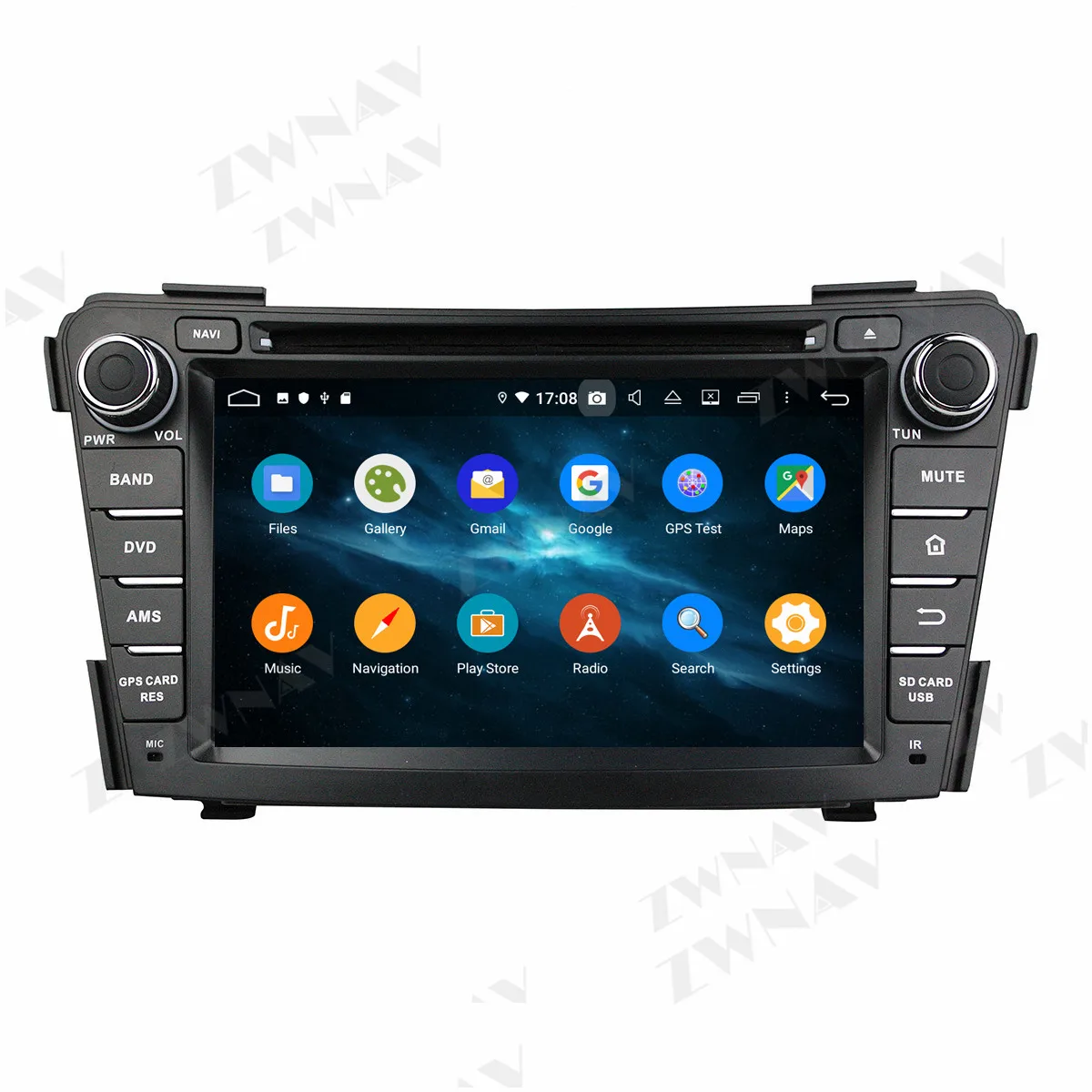 DVD-плеер 4G + 128G Android 10 аудио-навигация GPS для Hyundai I40 Carplay Радио стерео Мультимедиа |