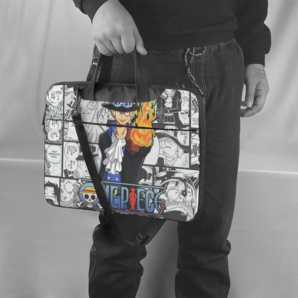 

Luffy Laptop Bag Case Protective Stylish Computer Bag Bike Clutch Laptop Pouch