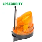 Лампа сигнализации 220 В переменного тока, мигающий стробоскоп для автоматического открывания раздвижных гаражных ворот (без звука)