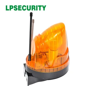 Лампа сигнализации 220 В переменного тока, мигающий стробоскоп для автоматического открывания раздвижных гаражных ворот (без звука)