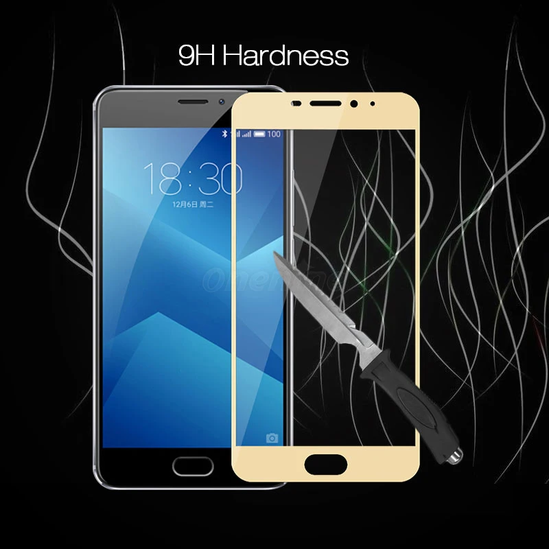 Защитная пленка Onenine 4D для Meizu M5 Note закаленное стекло защита экрана полное