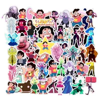 1050pcspack steven universe cartoon anime stickers for skateboard gift box bicycle computer notebook car childrens toys