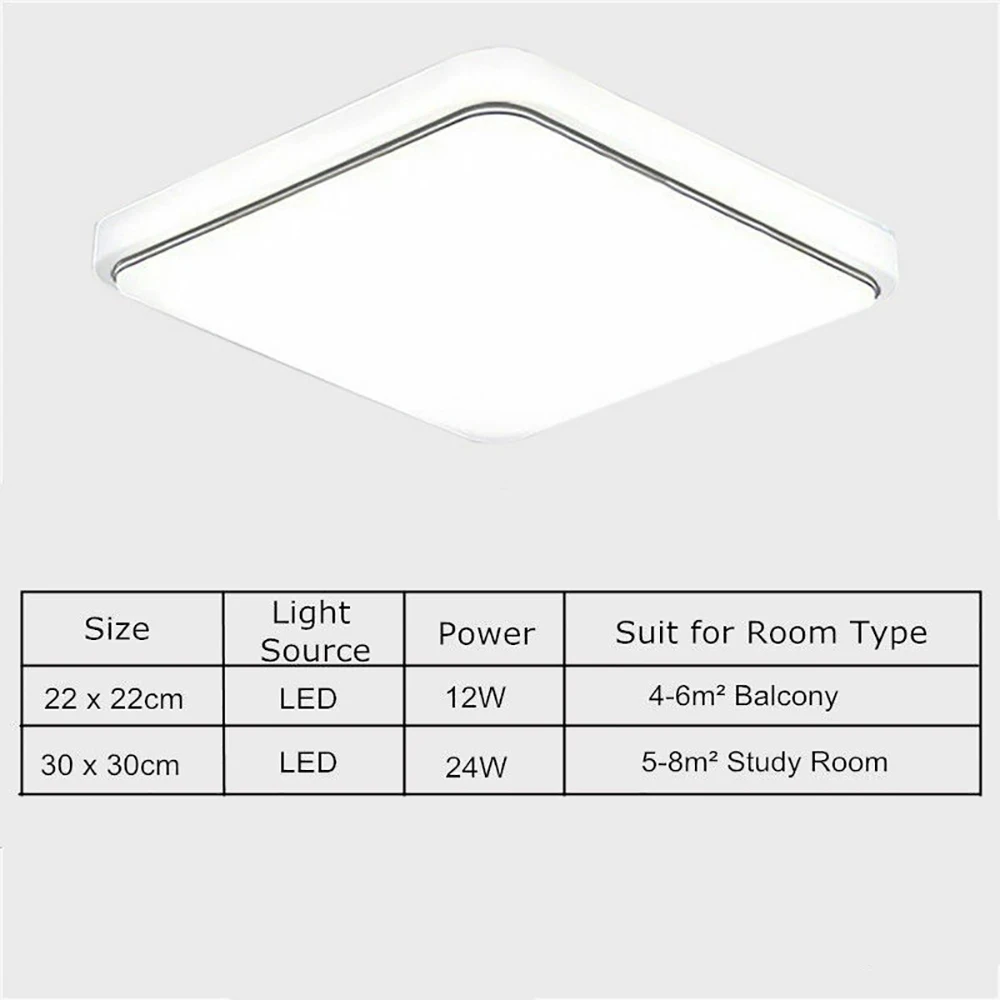 Светодиодный потолочный светильник Гостиная исследование атмосферу