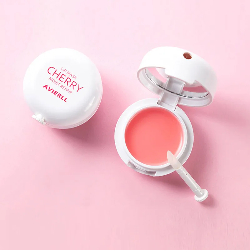 Восстанавливающая увлажняющая маска для губ с эфирным маслом кремовое