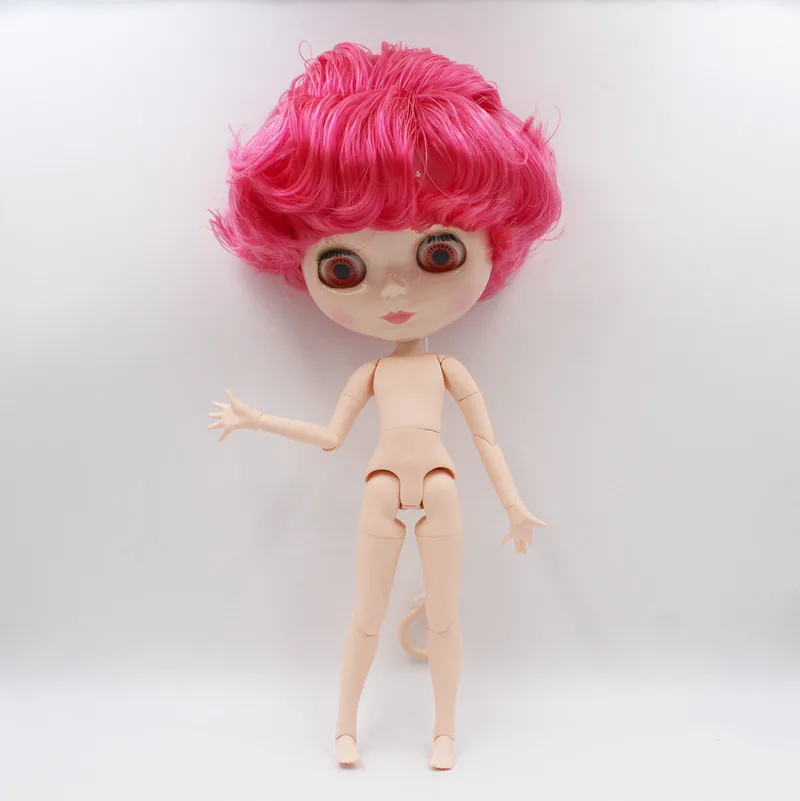 Free Shipping colorful RBL-912B DIY Blyth doll fashion hair 4 big eyes man body 1/6 BJD special price boy toy girl birthday gift | Куклы и