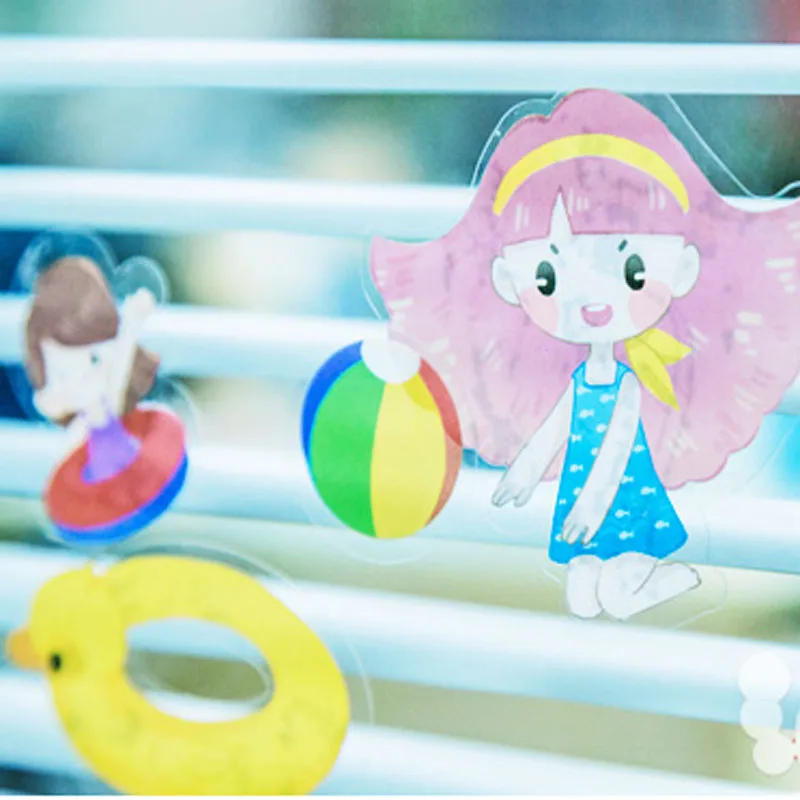 

Reusable Stickers Book Collection Kids Educational Toys for Children Puzzle Gift Removable background scenes include 5 Scenes