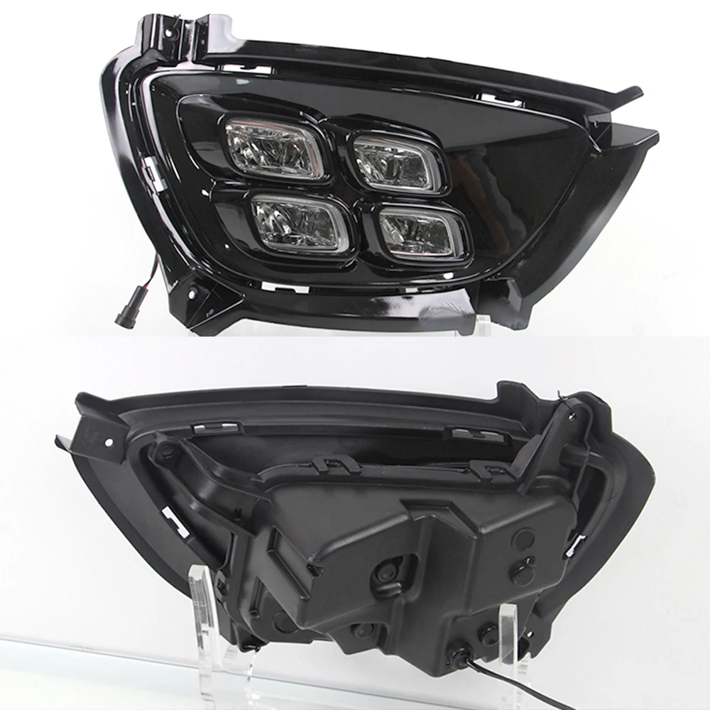 Автомобильные мигающие светодиодсветодиодный дневные ходовые огни 2 шт. для Sportage