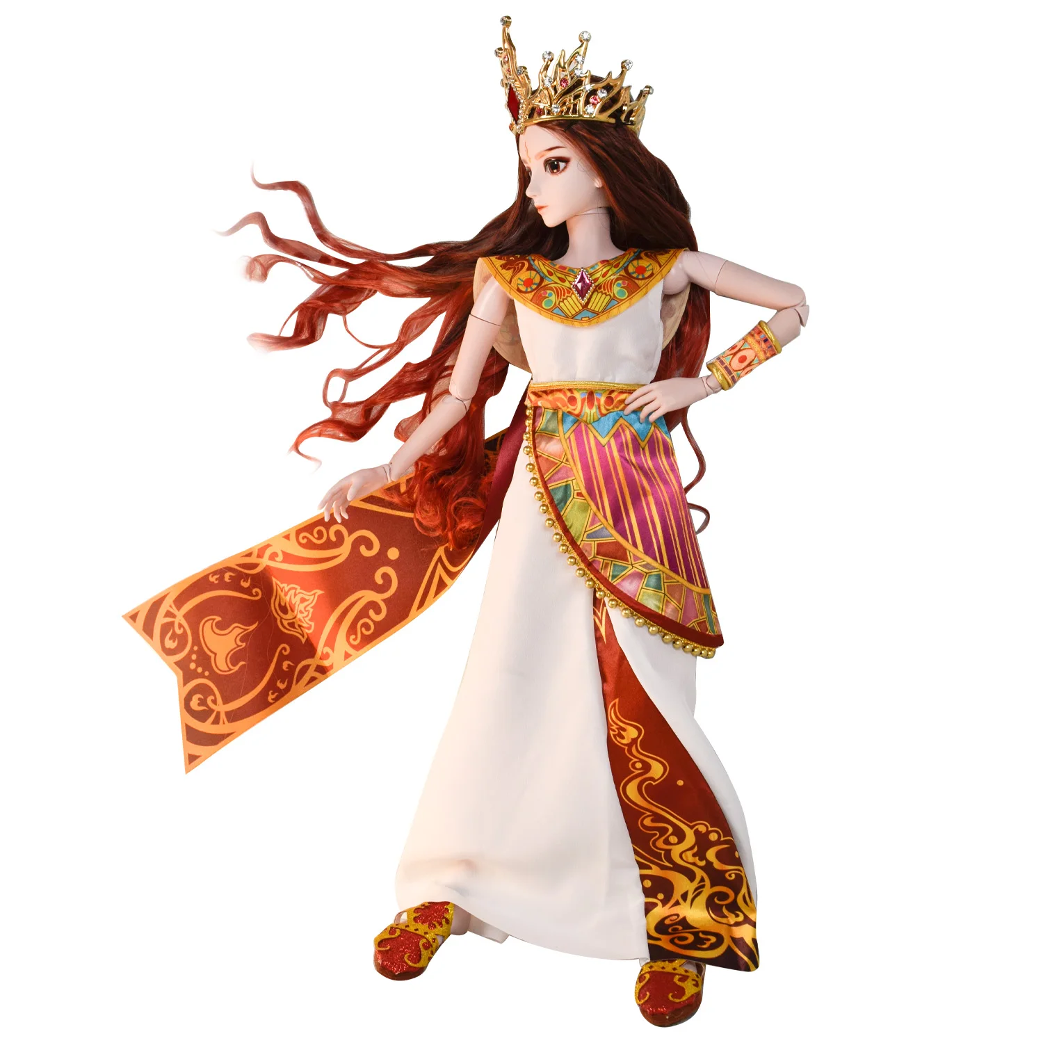 Шарнирная кукла EVA BJD 24 дюйма 1/3 60 см 20 Вулкан механическая шарнирная с полным