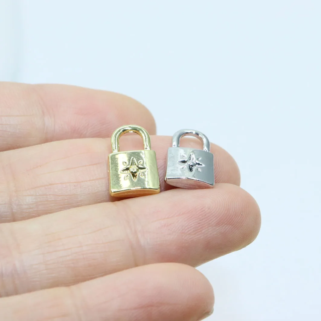 

Ювелирные изделия Eruifa из цинкового сплава с замком 20 шт., 8*15 мм, подвеска «сделай сам», ожерелье, браслет для сережек, 2 цвета