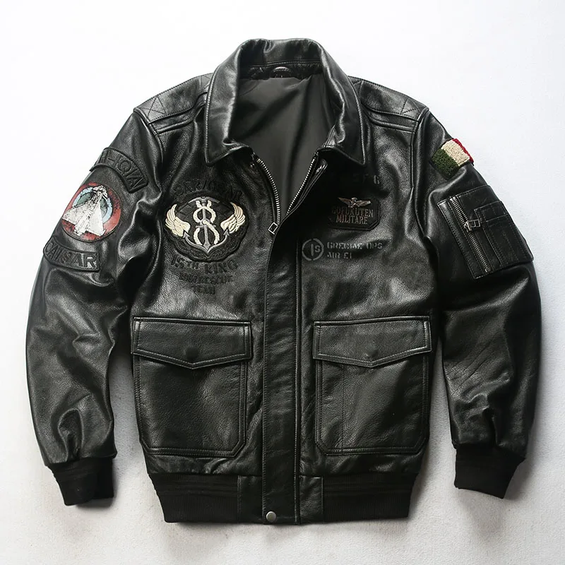 22093 прочтите описание! Пальто азиатского размера из натуральной коровьей кожи с