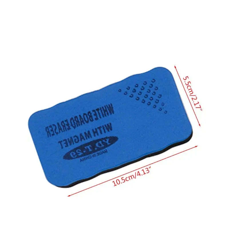 

A5KA Magnetic Dry-Wipe Whiteboard Eraser Marker Cleaner Kids School Office Supplies