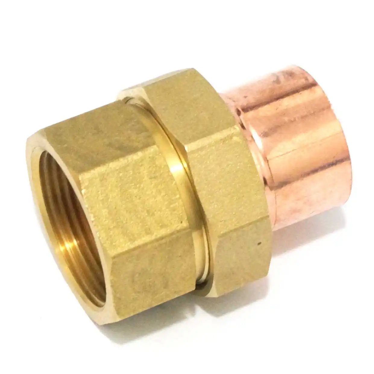 1-1/4 &quotBSP латунная стандартная медная розетка соединительный переходник для труб