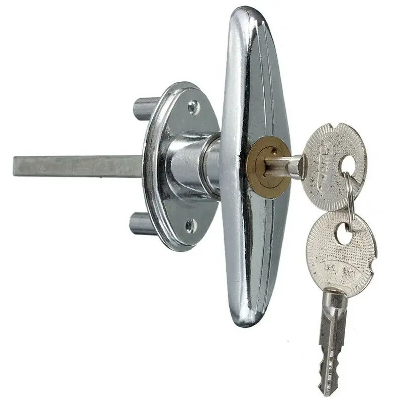 Фото Открывалка для гаражной двери Т-образный замок ручка с 2 безопасными ключами