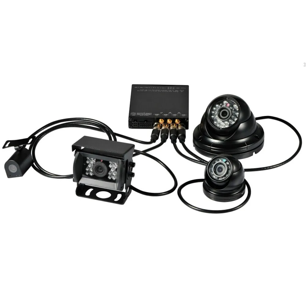 HDVR8045 4CH HDD мобильный видеорегистратор с 4 камерами 1080P GPS WIFI 3G 4G Автомобильный