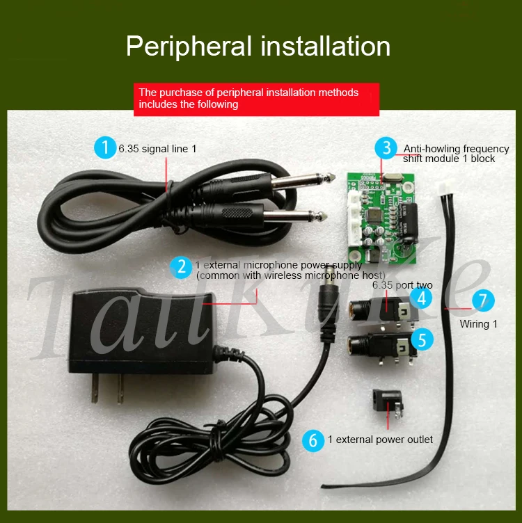 

Anti-howling Feedback Frequency Shifting Fly Wheat Resistance Digital Module Meeting Enhanced Pickup Distance KTV Microphone Pro