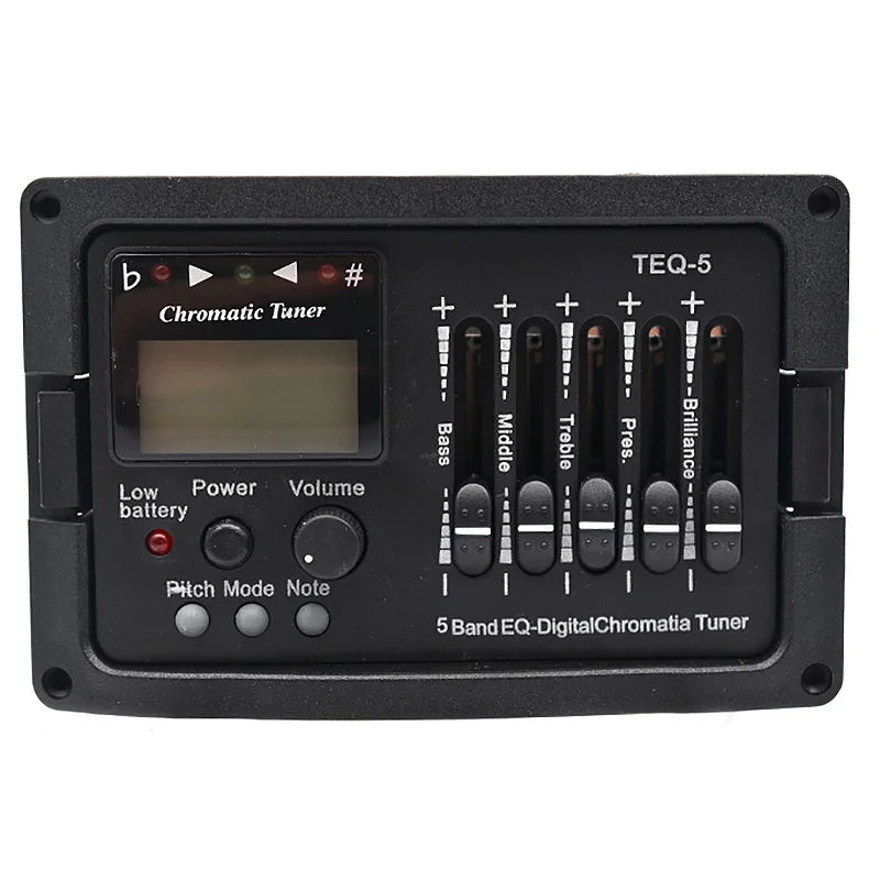 5 Диапазонный эквалайзер для акустической гитары Эквалайзер Классическая