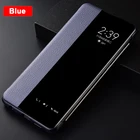 Кожаный чехол Smart View для Huawei P40 P30 P20 Mate 40 Mate 30 Mate 20 Mate 10 Mate 9 Pro Mate 20 P30 Lite P10 Plus, откидной Чехол