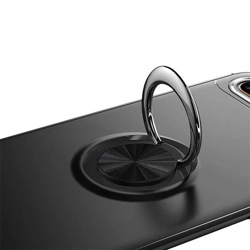 Роскошный чехол для телефона OPPO Realme C2, чехол, чехлы, держатель для пальцев, мягкое силиконовое покрытие, задняя оболочка для OPPO A1K, чехол, чехол