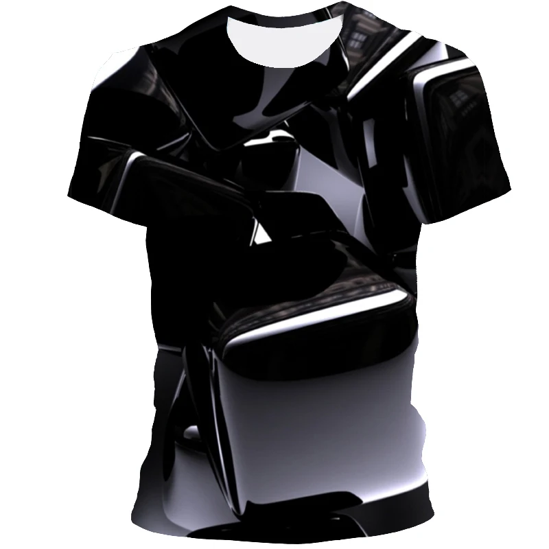 

Summer Fashion Men's 3D Printing Starry Sky Question Mark T-Shirt Men And Women Casual Short-Sleeved Shirt XXS-6XL